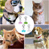 4 Packs Bells for Dog Collars, Cat Bell for Cat Collars, Stainless Steel Collar Charms, Pet Training Pendants, Small Bells with Snap Clips for Ind...