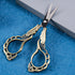 2-Pack Embroidery Scissors Kit with Covers - Cute Cut-Out Design Handles, Sharp Tips for Precise Cutting - Ideal for Craft, Sewing, and More...