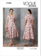 Vogue Misses' Dress Sewing Pattern Kit by Badgley Mischka, Design Code V1898, Sizes 8-10-12-14-16...
