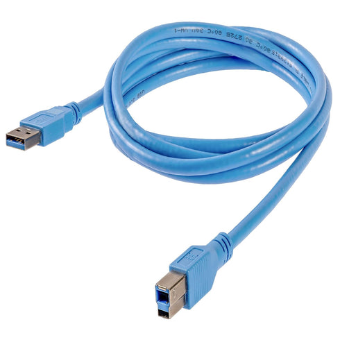 StarTech.com USB 3.0 Cable, 6ft, A to B, Blue...