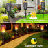 Solar Lanterns Outdoor Waterproof,Flickering Flames Outdoor Solar Lights,Hanging Lanterns Decoration Lighting for Table, Garden, Patio, Tree, Yard...