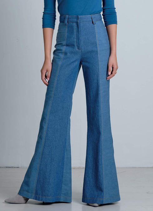 McCall Pattern Company McCall's Women's Bell Bottom Pants Sewing Patterns, Sizes 14-22,Blue...