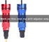 CORWIN CLM310/310B Rivet Nut Gun Mandrel and Nose Pieces Replacement Tip Accessaries 8-32 SAE mandrels=2 Nose Piece=1...