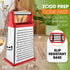 Spring Chef Professional Cheese Grater - Stainless Steel 4 Sided Box Grater for Kitchen, XL Size - Perfect Shredder for Parmesan Cheese, Carrot, P...