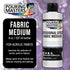 Pouring Masters Professional Effects Fabric Medium, 8 Ounce Bottle - Extender, Improves Acrylic Paint Adhesion to Fabrics, Textiles, Increases Tra...
