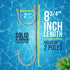 U.S. Pool Supply Set of 2 Aluminum Pool Hangers for Telescopic Poles - Store Poles with Nets, Vacuums, Hoses & Attachments...