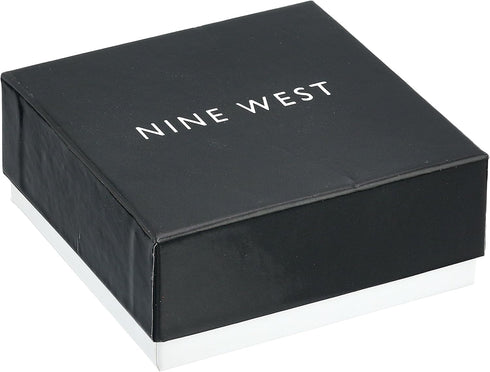 Nine West Women's Crystal Tassel Stretch Bracelet Silver Tone...