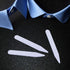 Homoyoyo 200PCS Plastic Collar Stays for Mens Dress Shirts, White Premium Dress Shirt Collar Inserts, Mens Collar Stays Bones Stiffeners in 3 Size...