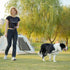 NTR Dog Leash, 3/4/5/6/8/10/15/20/26/30/36/50/100FT Dog Lead with Upgrade Swivel Lockable Hook & Ergonomic Padded Handle, Reflective Bungee Long T...