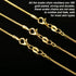 TecUnite 24 Pack Gold Snake Chain Necklace Chains with Lobster Clasps Gifts DIY for Jewelry Making, 1.2 mm...