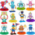 12 Pieces Robot Birthday Party Supplies Robot Party Honeycomb Centerpieces Robot Party Decorations Robot Party Table Topper for Baby Shower Decora...