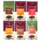 Teeccino Herbal Coffee Sampler - 6 x 30g Trial Size Chicory Coffee Alternatives - French Roast, Vanilla Nut, Hazelnut, Mocha, Maca Chocolate, Java...