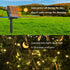 2 Pack Solar String Lights Outdoor, 200 LED Extra-Long 72FT Solar Powered Lights with 8 Lighting Modes, Waterproof Outdoor Lighting Decoration for...