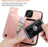 for iPhone 11 Wallet Case with Card Holder,OT ONETOP PU Leather Kickstand Card Slots Case,Double Magnetic Clasp and Durable Shockproof Cover for i...