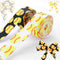 2 Rolls 10 Yards Softball Ribbon Baseball Ribbon Softball Ribbon for Hair Bows Softball Grosgrain Ribbon Cheer Ribbon for Cheer Bows Team Gift Wra...