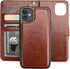 Bocasal for iPhone 11 Wallet Case with Card Holder PU Leather Magnetic Detachable Kickstand Shockproof Wrist Strap Removable Flip Cover for iPhone...