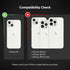 ENCASED Clear Case for iPhone 15 with Removable Magnetic Grip - Flat Collapsible Phone Holder (Compatible with MagSafe)...
