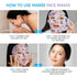 MAREE Facial Masks with Marine Collagen & Hyaluronic Acid - Sheet Moisturizing Masks for Face with Green & Red Algae Extract for All Skin Types - ...