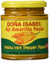 Doña Isabel Aji Amarillo Molido (Yellow Hot Pepper Paste) 7.5oz Single Bottle - Product of Peru...