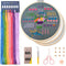 Dortusen 3 Sets Beginner Embroidery Kit for Adults Learn Different Stitches DIY Kits Includes Embroidery Tools Easy to Follow Instruction......