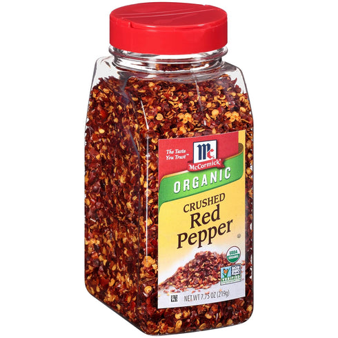 McCormick Organic Crushed Red Pepper, 7.75 oz...