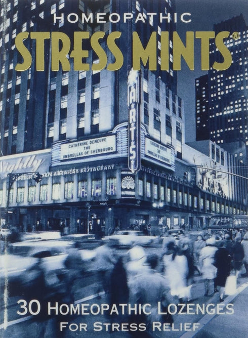 Homeopathic Stress Mint Lozenges, 30 Count...