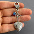 Locket for Wedding Bridal Bouquet with Something Blue for Bride Gem Memory Locket Add Picture or Other Small Mementos...