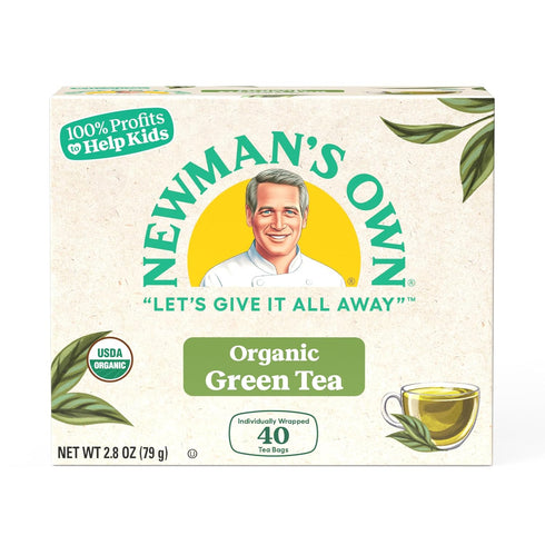 NEWMANS OWN ORGANICS Organic Royal Green Tea, 40 CT...