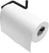 Wrought Iron Paper Towel Holder - Wall Mount Paper Towel Rack for Kitchen, Rustic Wall Mount Holder for Farmhouse Style Homes & Vintage Houses, Bl...