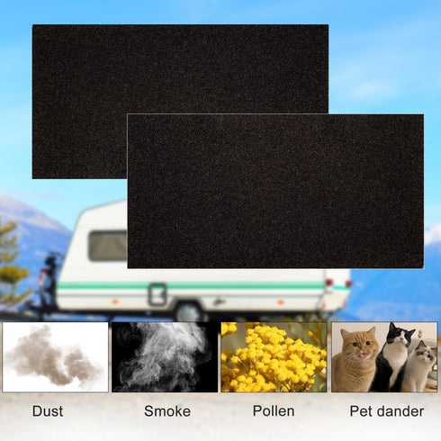 Conditioner Replacement Filters, Cut to Fit Foam Pad Pre Filter, Air Purifiers Filter Replacement, Compatible with Most Air Conditioner, Trash Can...