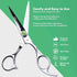 UM Supplies Scissors 6.5 | Premium Barber Shears For Hair Cutting | Multiple Purpose Cutting Scissors | Haircut Scissors For Salon I Women | Mens ...