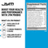 ProBio JYM Performance Probiotic, Heart, Gut, Immune Health, Athletic Recovery, and Body Composition for Men & Women, 30 Day Supply...
