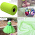 Lime Green Tulle Fabric Rolls 6 Inch by 100 Yards (300 feet) Fabric Spool Tulle Ribbon for DIY Tutu Bow Halloween Decorations Baby Shower Birthday...