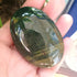 Natural Color Ocean Jasper Oval Palm Pocket Healing Crystal Massage Spa Energy Stone,Healing Crystal for Therapy Geometry Chakra Balancing...