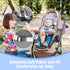 Infant Car Seat Insert, Newborn Car Seat Insert,KAKIBLIN Baby Stroller Liner Baby Car Seat Head Support,Toddler Car Seat Cushion Carseat Neck Supp...