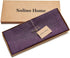 Solino Home Linen Table Runner 36 Inches - 100% Pure Linen Grape Table Runner 14 x 36 Inch Ideal for Dresser and Coffee Tables - Summer, Fall, Hal...