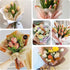 BEISHIDA 20 Sheet Cream Wrapping Paper Tissue Paper for Flower Wrapping Gift Wrapping Bouquet Wrapping Tissue Craft, 22 x 22 Inch/pcs, Mother's Da...