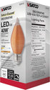 Satco 4.38 Inch 4W C15 LED Medium Base Replacement Lamp...