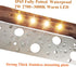 7 Inch LED Hardscape Lights, Retaining Wall Light 2W LED Step Lighting, Outdoor IP67 Waterproof, Warm White 2700K, Garden Pathway Light, 50,000 Ho...