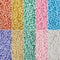 6500Pcs 2mm Frosted Pastel Glass Seed Beads 12/0 Rondelle Crystal Pony Beads Bulk for Crafts DIY Friendship Bracelets Earring Beading Jewelry Maki...