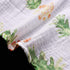 Muslin Swaddle Square Blankets Baby Receiving Blanket Wrap Swaddle Towel for Girl Shower Gift - Big Pineapple...