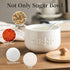 LYEOBOH Sugar Bowl with Lid and Spoon,17 OZ Sugar Jar, Ceramic Jar with Lid, Sugar Container for Coffee Bar, Sugar Bowls for Countertop, Azucarera...