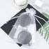 G2PLUS Organza Bags 5×7 Inches, 100PCS White Organza Gift Bags with Drawstring, Sheer Mesh Jewelry Pouches, Sheer Candy Bag for Christmas, Wedding...