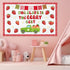 Strawberry Bulletin Board Decorations Set Red Plaid Strawberry Flower Daisy Bulletin Boards Decoration Summer Classroom Strawberry Paper Cutouts f...