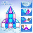 Magnetic Tiles Magnetic Building Blocks for Kids Ages 3+ Frozen Princess Castle Building Toddlers Toys for Christmas Birthday Gifts Toys for 3 4 5...