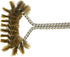 Deep Fryer Basket Cleaning Brush, Brass Bristle, Removes Grime for Diners & Restaurants Deep Fryers, Up to 750F High Heat Resistant Rustproof, Hig...