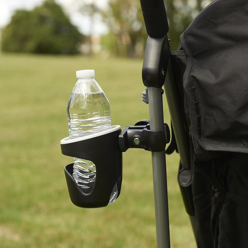 Evenflo Universal Cup Holder for Strollers and More, Black...