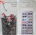 Sunglasses Organizer Storage - 16 Slots Glasses Storage Wall Pocket Display Hanging on Door, Eyewear Display, Dust-Proof...