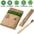 20 Count Bamboo Toothbrushes (Soft+Medium), Natural Wood Toothbrushes Bulk, Eco-Friendly, BPA Free, Biodegradable & Compostable Charcoal Wooden - ...