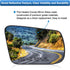 Passenger Side Mirror Replacement Glass for Nissan Altima Sentra 2013 2014 2015 2016 2017 2018, Right Side Mirror Glass, Rear View Convex Mirrors ...